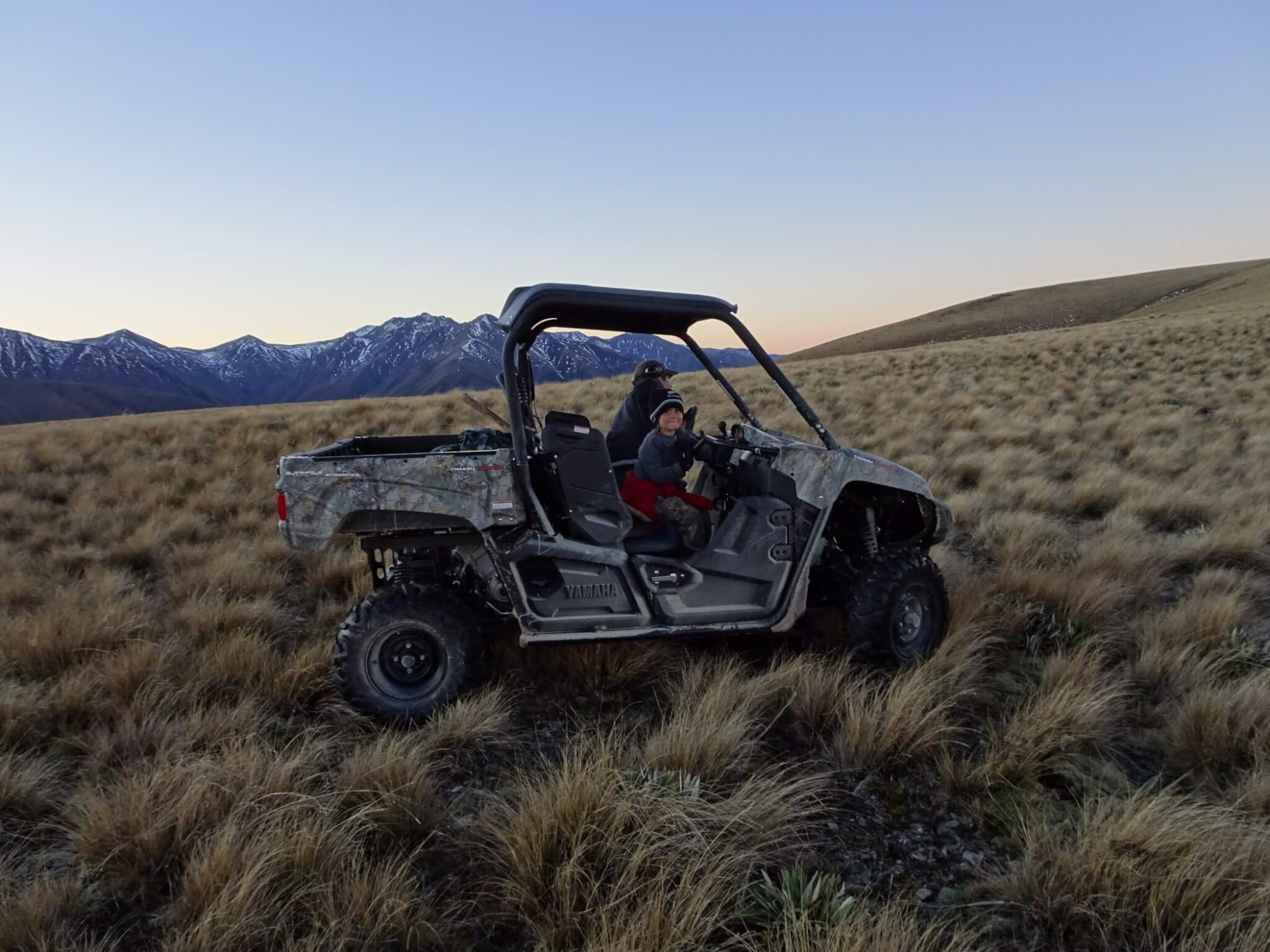 ATV transport to the cabins