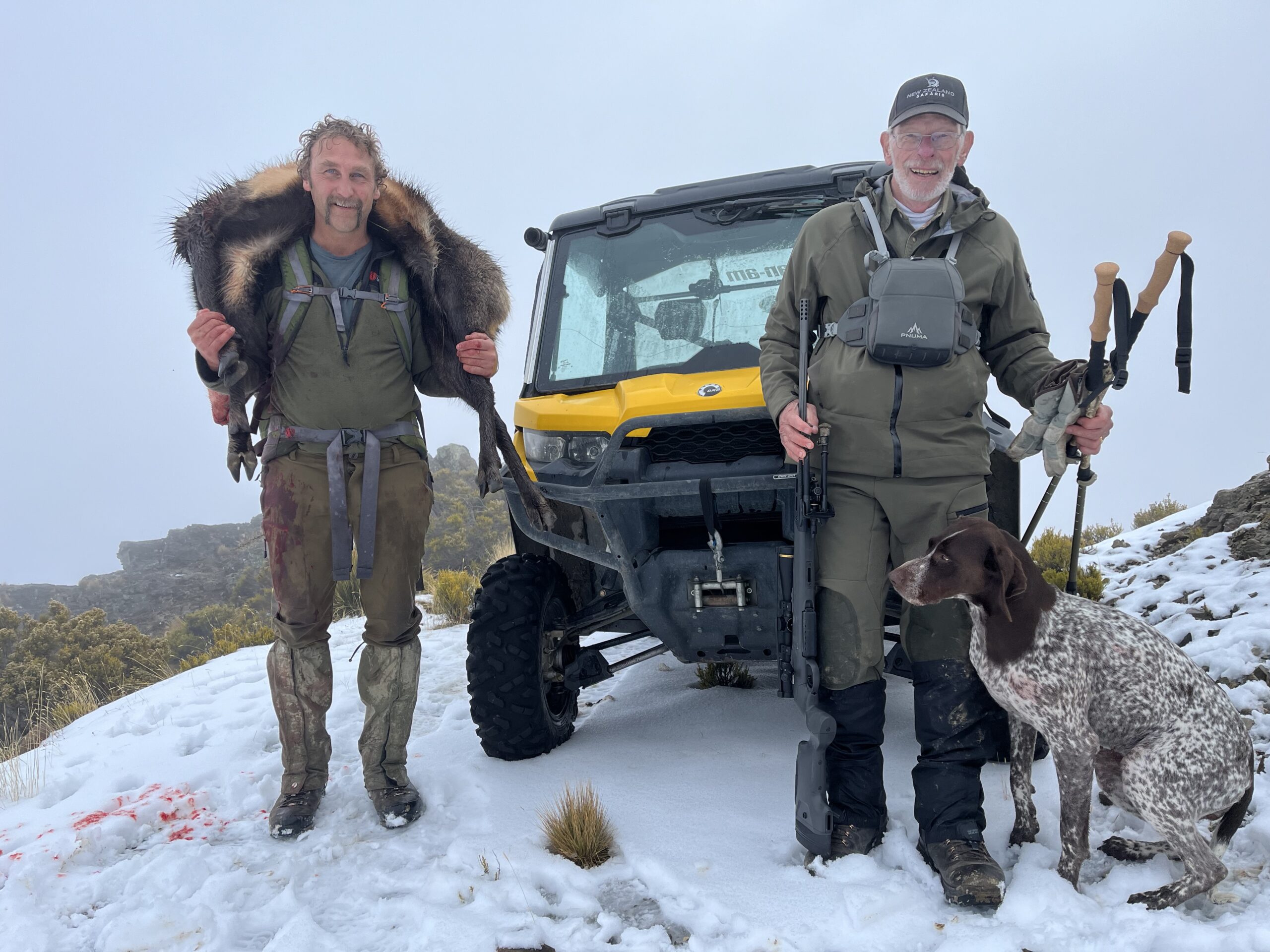 Spot-and-stalk foot hunt for chamois in New Zealand