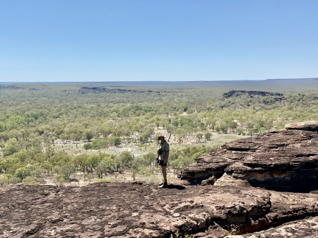 View over the Northern Territory hunting country from the escarpment