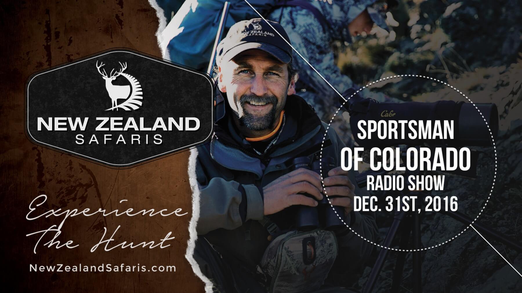 Sportsman of Colorado Radio Show Interview · New Zealand Safaris